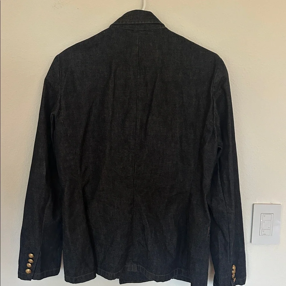 Vintage Lauren Jeans Co. Denim Blazer – Double-Breasted | Size Medium - Picture 6 of 14